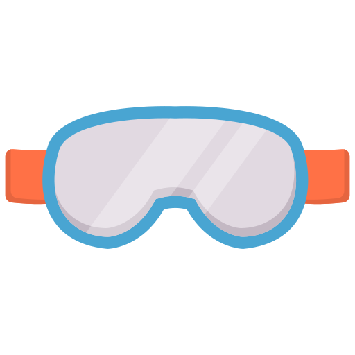 gafas de esquí icono gratis