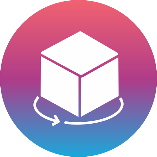 cubo 3d icono gratis