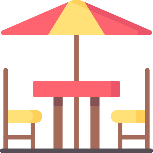 terrasse kostenlos Icon terrasse kostenlos Icon