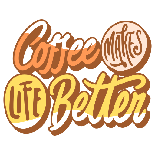 Coffee free sticker Coffee free sticker