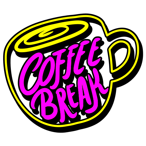 Coffee free sticker Coffee free sticker