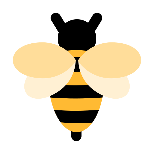 abeja icono gratis