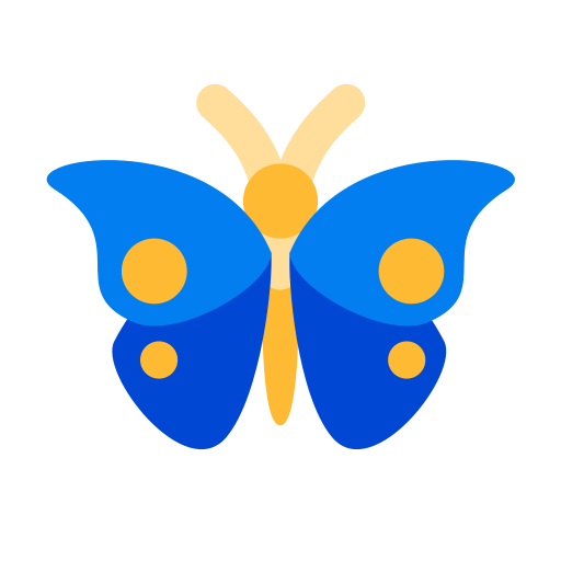 mariposa icono gratis