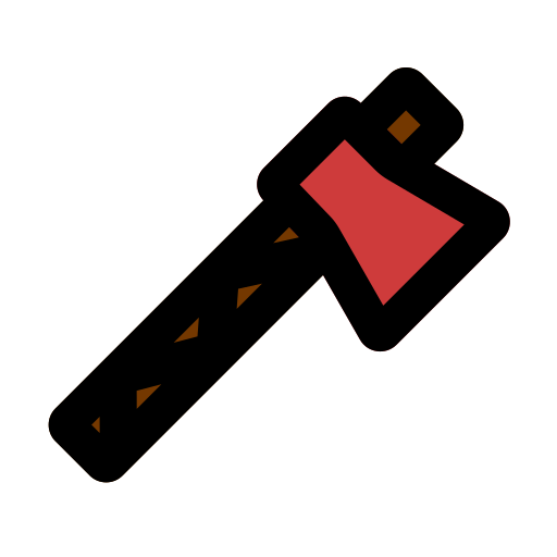 Axe Generic Outline Color icon