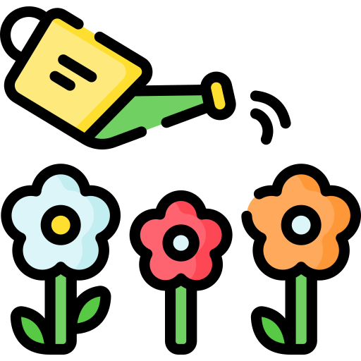 regando plantas grátis ícone