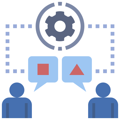 opinión icono gratis