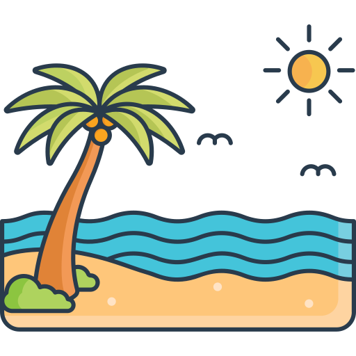 Beach free icon
