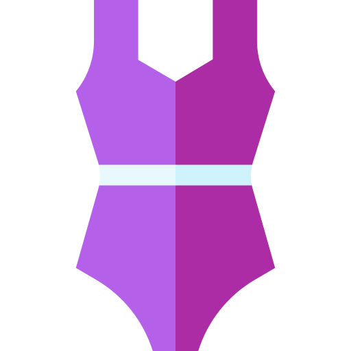 Swimsuit Basic Straight Flat icon