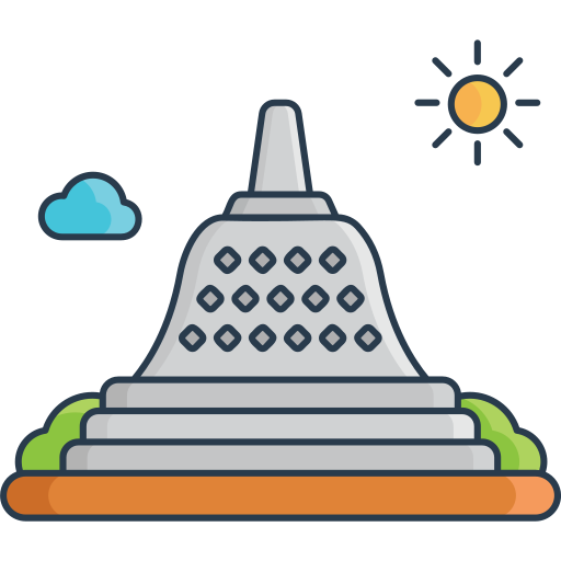 Temple Generic Outline Color icon