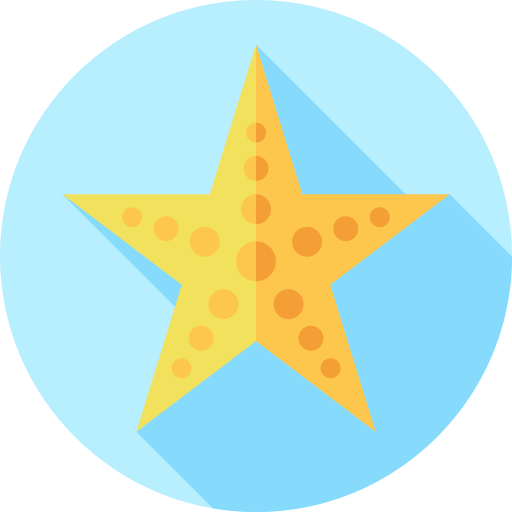 estrella de mar icono gratis