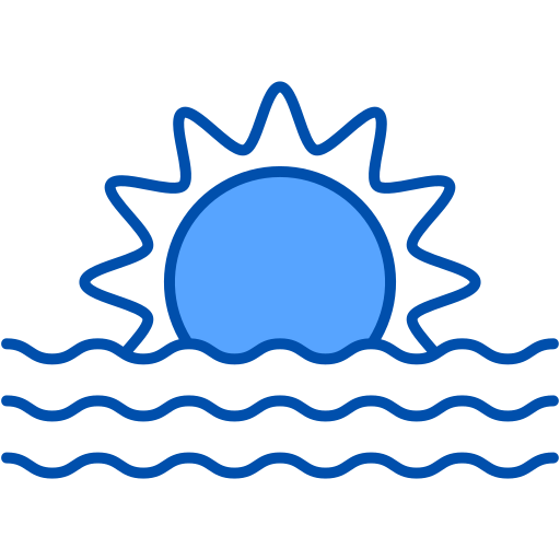 Sunset Generic Blue icon