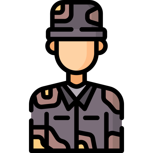 Soldier - free icon