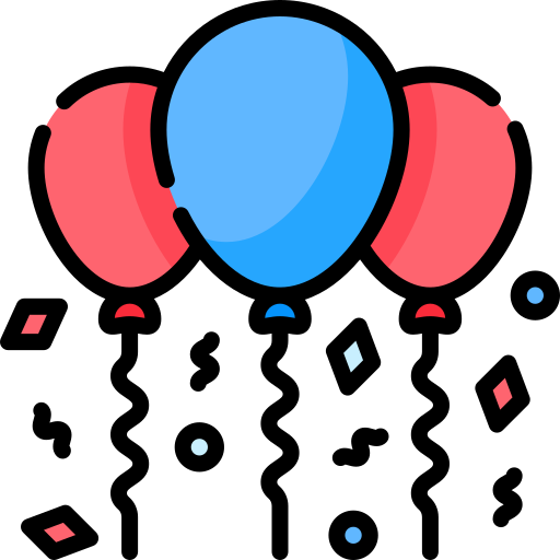 Balloons free icon Balloons free icon