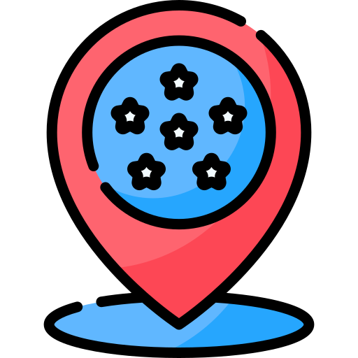 Location pin free icon