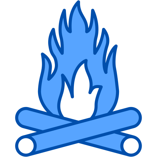 Bonfire Generic Blue icon