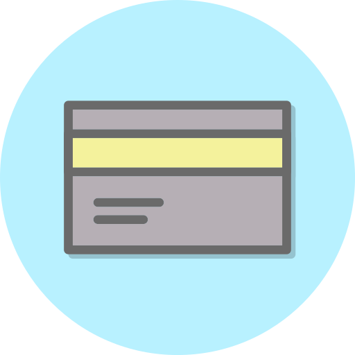 Credit card Generic Circular icon