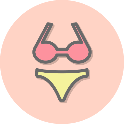 bikini icono gratis