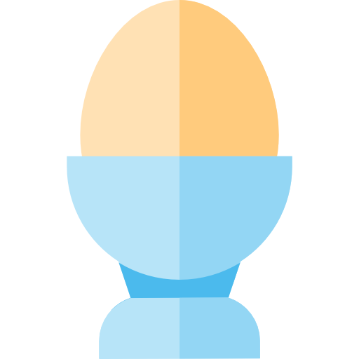 Egg Basic Straight Flat icon