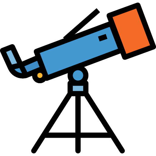 télescope Icône gratuit télescope Icône gratuit