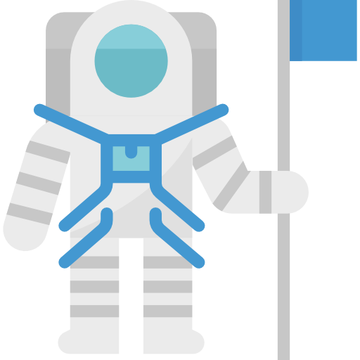 astronauta icono gratis