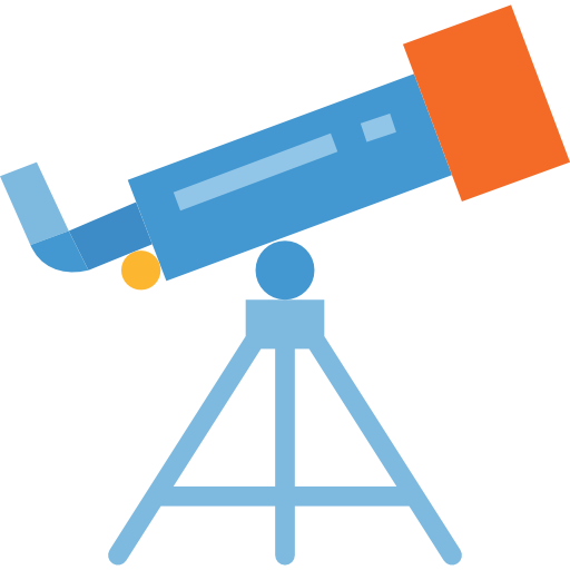 télescope Icône gratuit télescope Icône gratuit