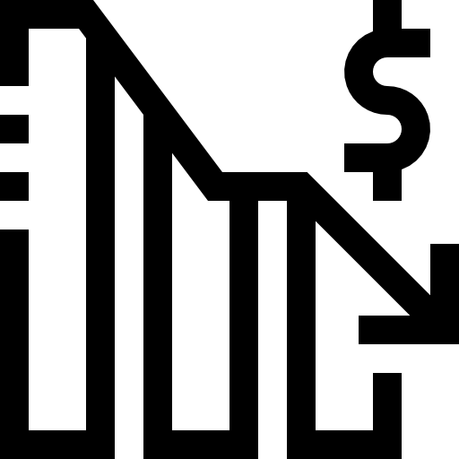 pérdida icono gratis