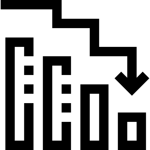 pérdida icono gratis