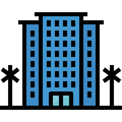 호텔 무료 아이콘