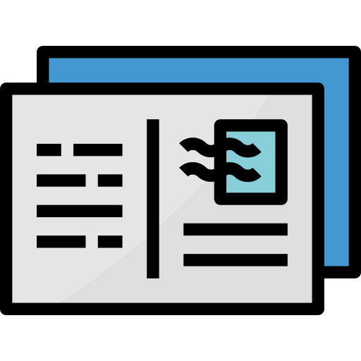 postkarte kostenlos Icon postkarte kostenlos Icon