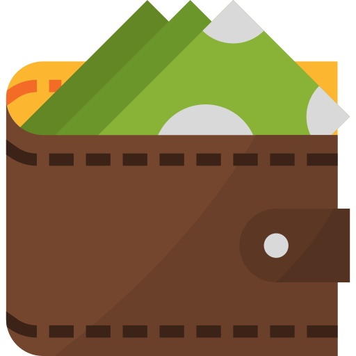 Wallet Aphiradee (monkik) Flat icon