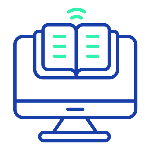 Ebooks Generic Outline Color icon