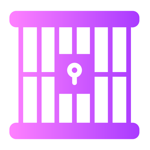 Prison cell Generic Flat Gradient icon