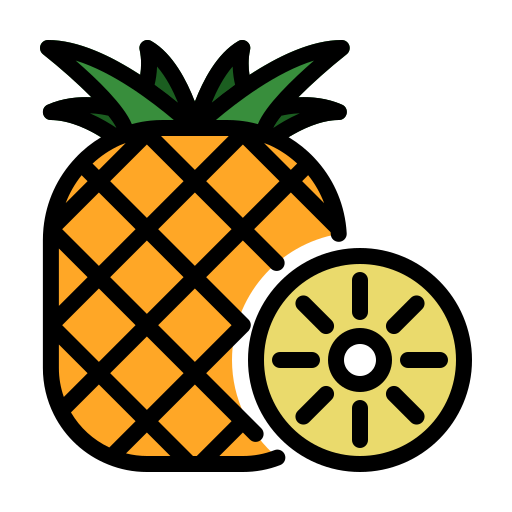 Pineapple free icon