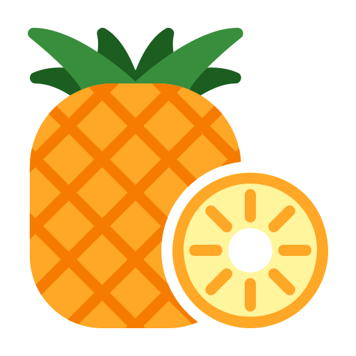 Pineapple free icon