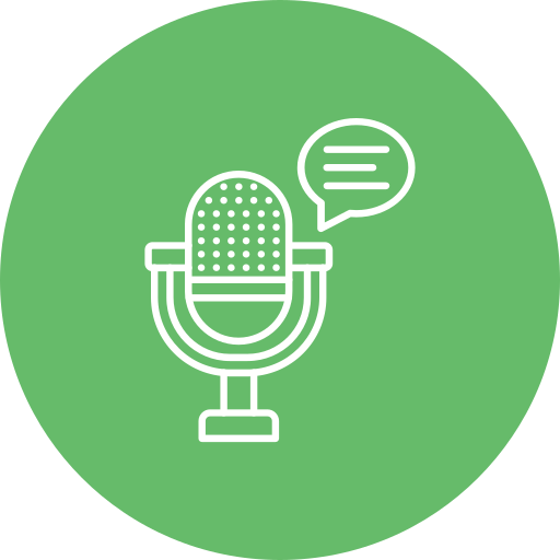 pódcast icono gratis