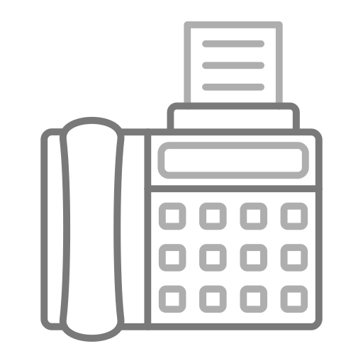 máquina de fax icono gratis