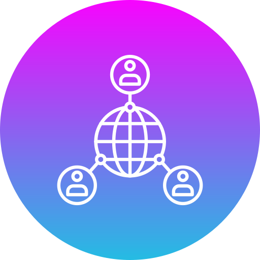 Global network Generic Flat Gradient icon