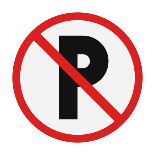 no estacionar icono gratis