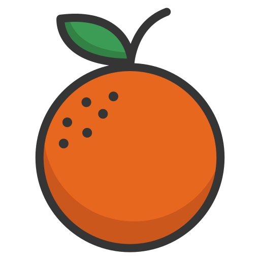 Orange Generic Outline Color icon