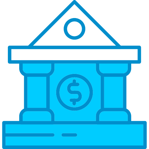 banque Icône gratuit