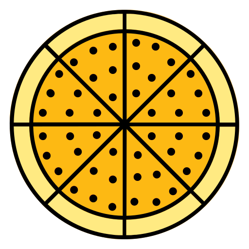 Pizza Generic Outline Color icon