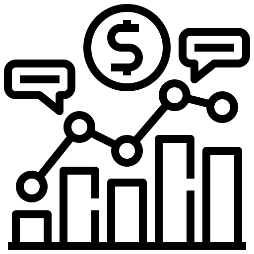 Market analysis free icon
