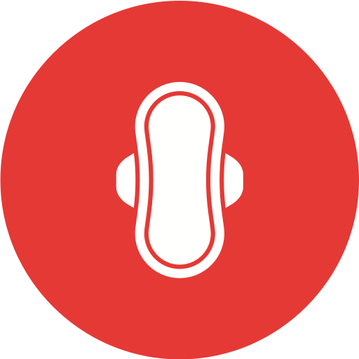 Sanitary towel Generic Mixed icon