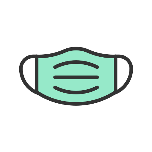 Mask Generic Outline Color icon