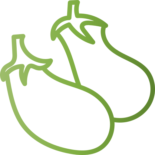 berenjenas icono gratis