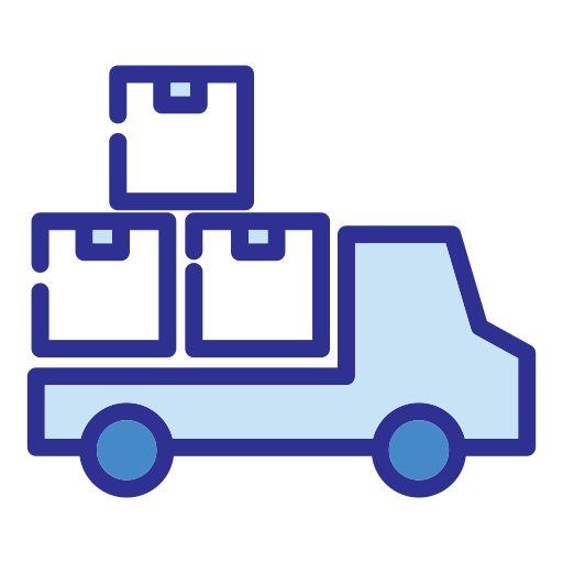 Delivery truck Generic Blue icon