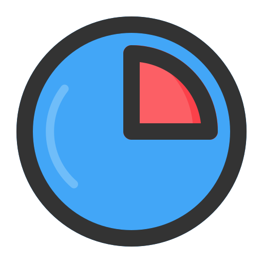 Quarter Generic Outline Color icon