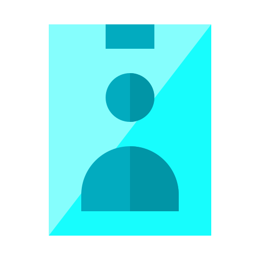 tarjeta de identificación icono gratis