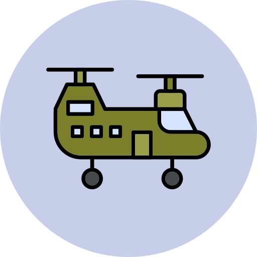 helicóptero icono gratis