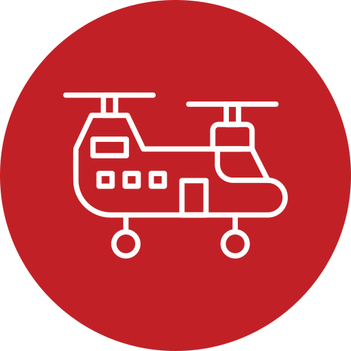 helicóptero icono gratis